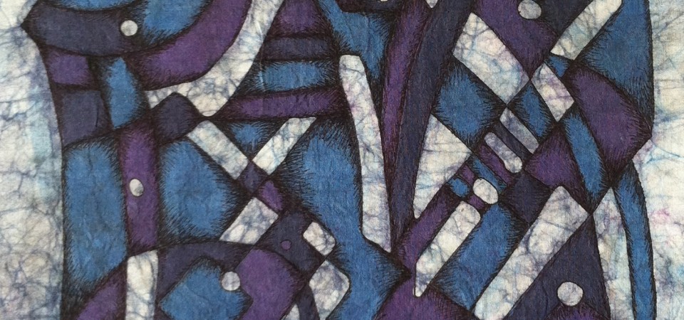 Blue Batik