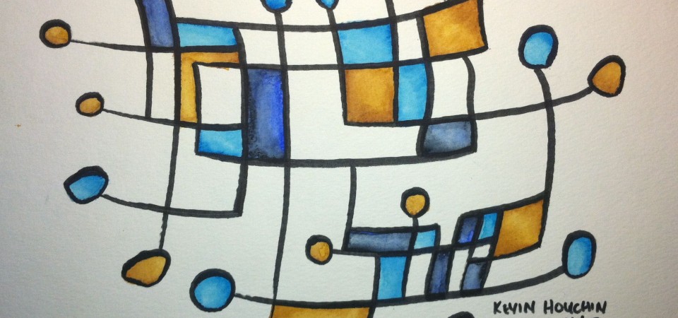Galleon – 12x9in Watercolor – Kevin Houchin